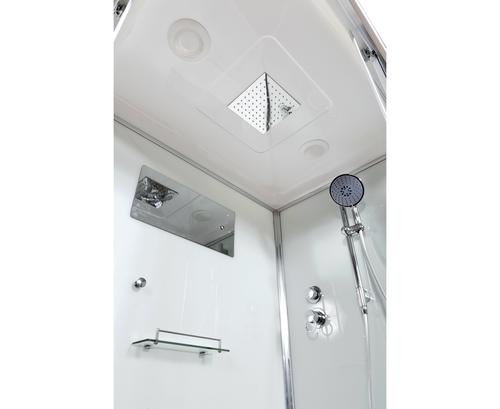 Душевая кабина Deto K 120х90 хром  K402SLED - 4