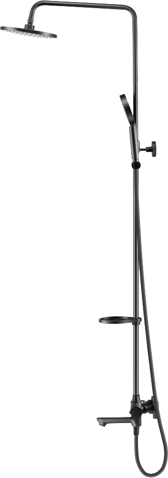 Душевая стойка Swedbe Hermes черный матовый  5116B - 3