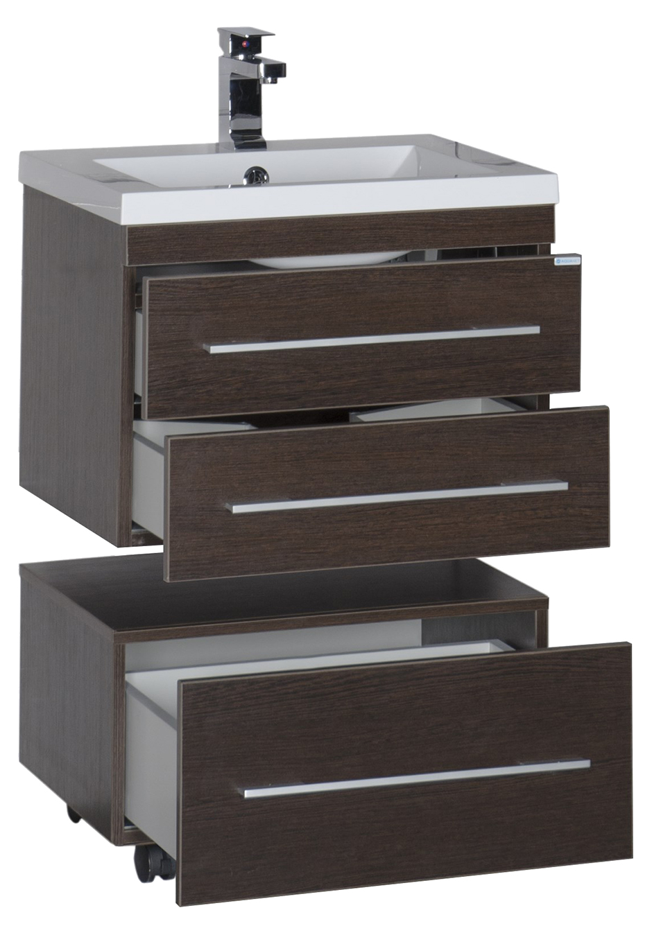 Тумба Aquanet Нота 58 подкатная венге 00170744 - 7