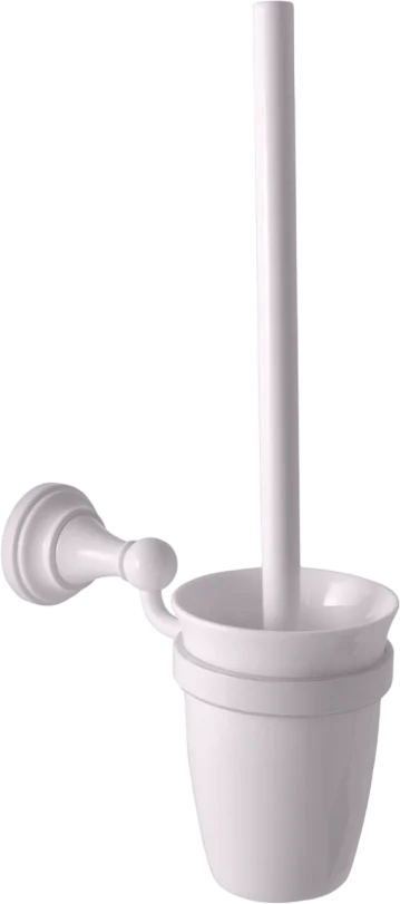 Ершик для унитаза Rav Slezak Morava белый глянцевый MKA0500B - 0