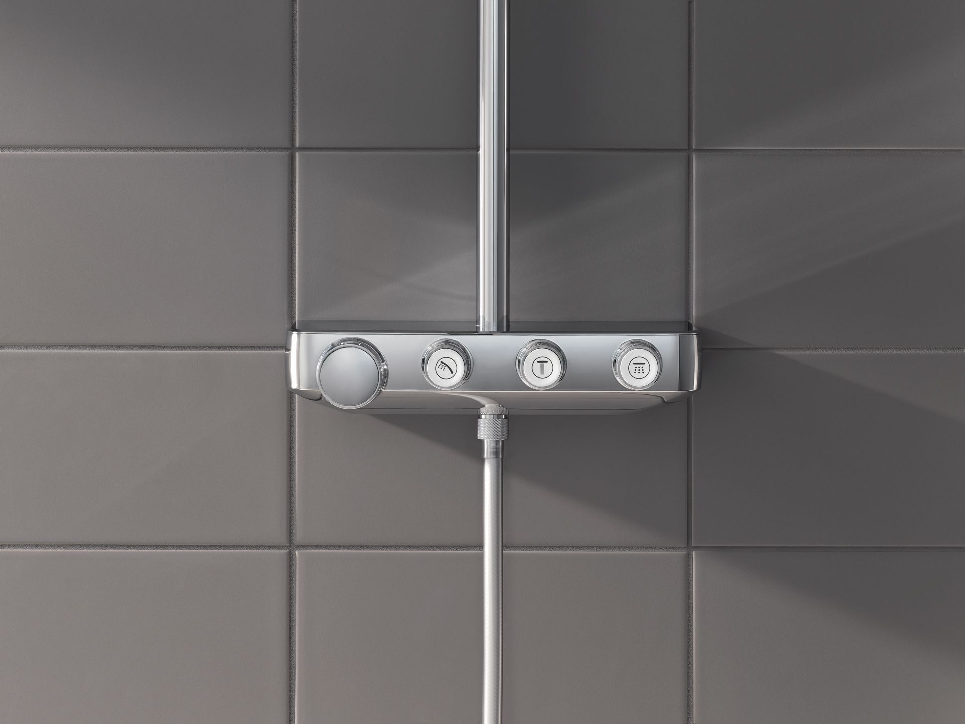 Душевая стойка Grohe Euphoria SmartControl 310 Duo Cube 26508000 с термостатом - 1