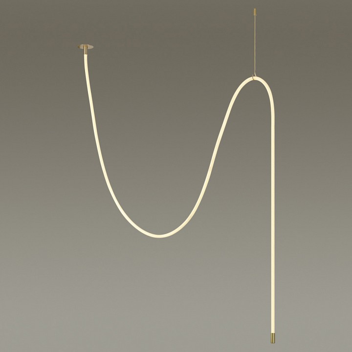 Подвесной светодиодный светильник Odeon Light Corda 4399/40CL - 4