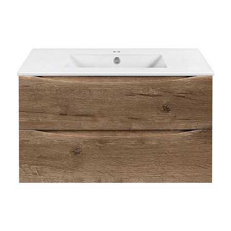 Тумба под раковину Vincea Mia 90 светлое дерево VMC-2MC900VO - 0
