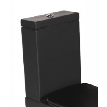 Бачок для напольного унитаза Kerasan Tribeca черный матовый  378131 - 0