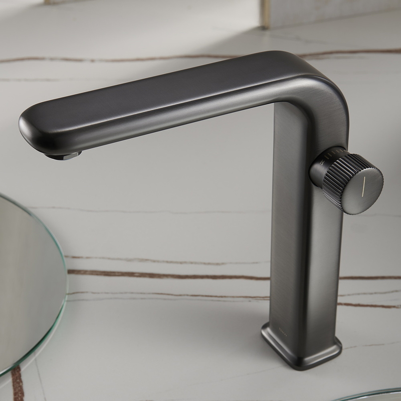 Смеситель для раковины Black&White Universell черный матовый 7640GM - 2