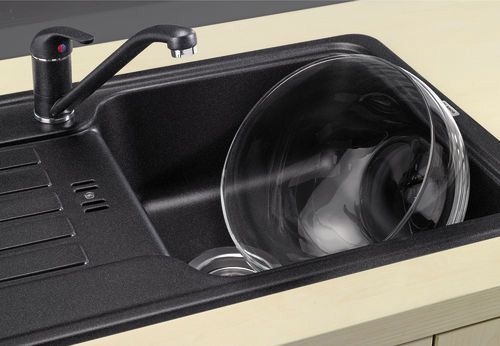 Смеситель для кухонной мойки Blanco Daras черный  524180 - 1