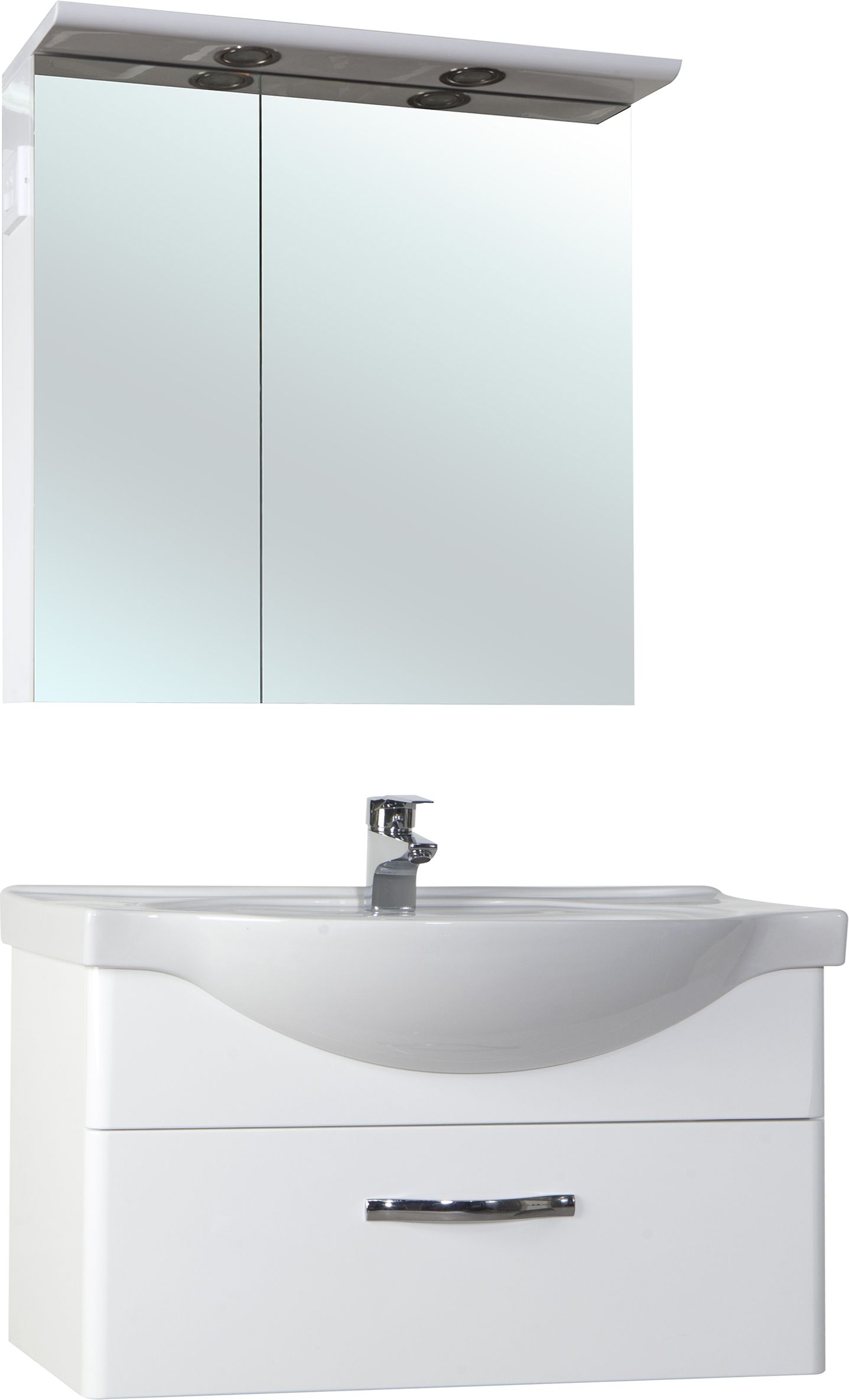 Тумба для комплекта Bellezza Анкона 80 подвесная 4639613190011 - 1