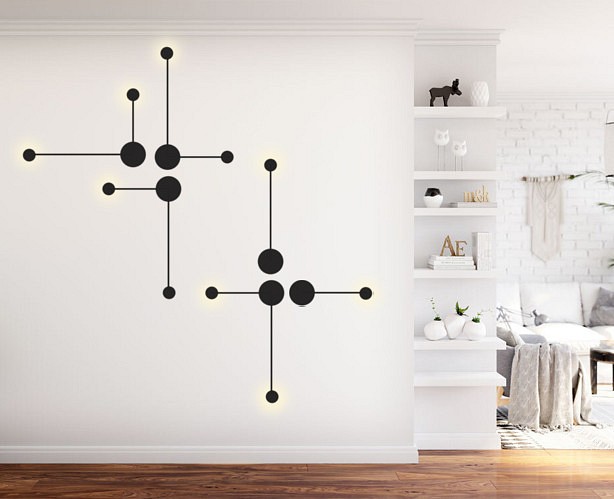 Накладной светильник Italline IT03-1436 IT03-1436 black - 1