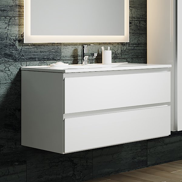 Комплект мебели Sanvit Авеню-2 100 белый глянец - 1