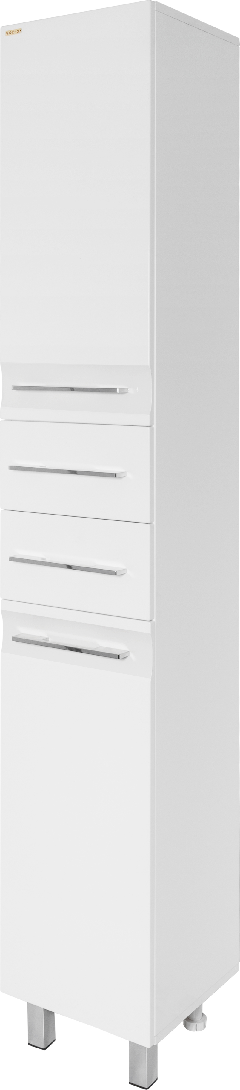 Шкаф-пенал Vod-Ok Мальта 35 L, белый 3833 - 0