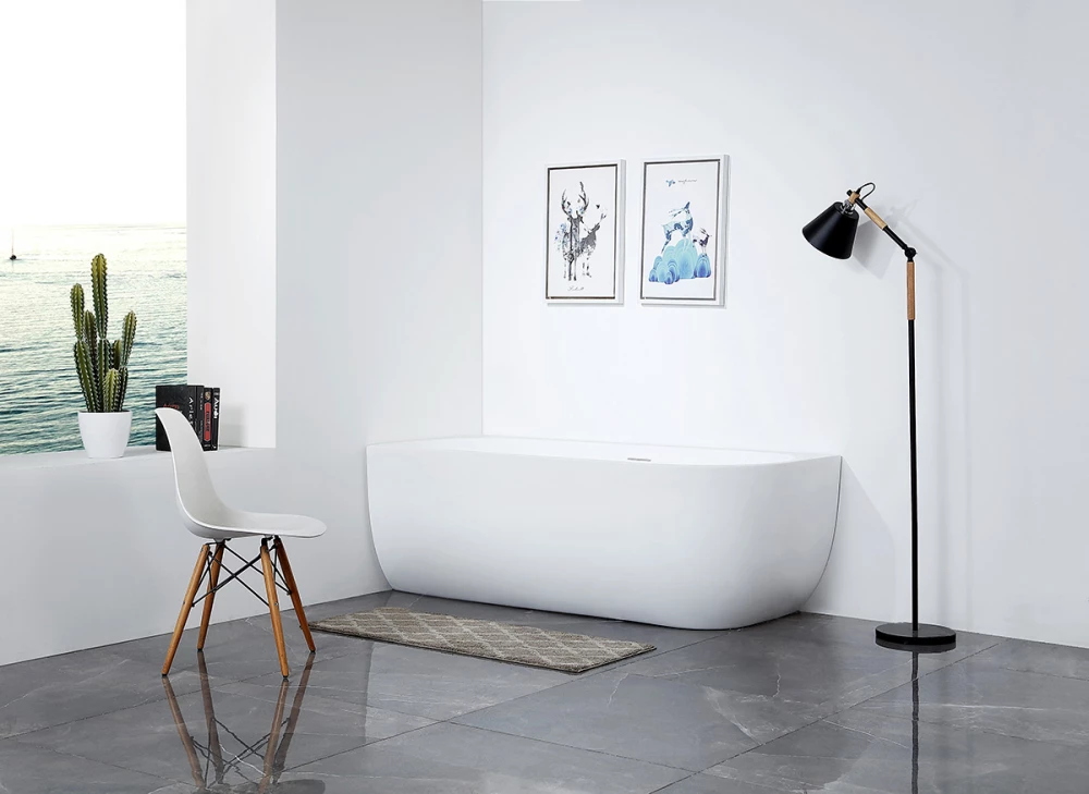 Акриловая ванна Abber 170x75, левая  AB9315 L - 2