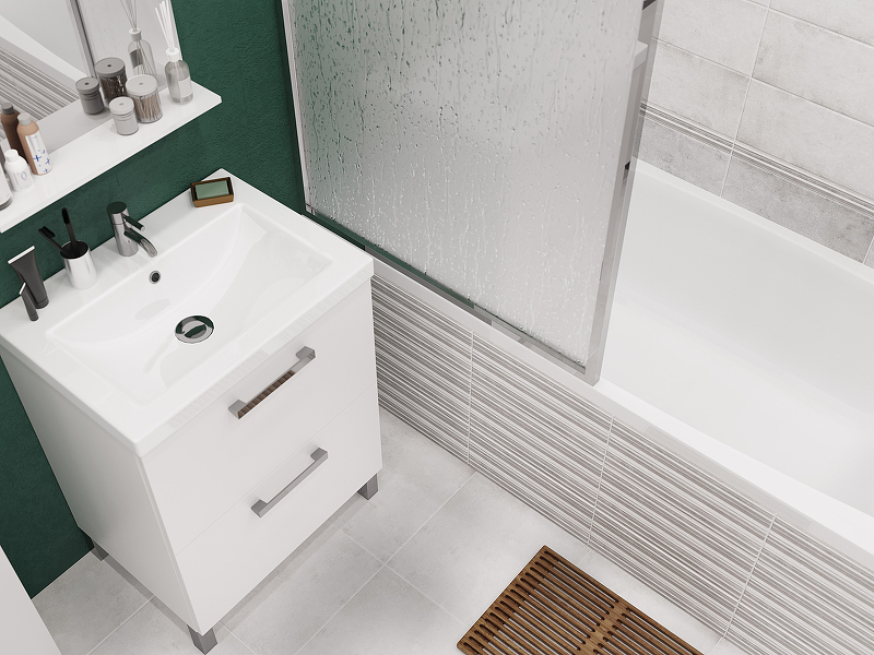 Раковина мебельная Style Line Como 60 белый ЛС-00000155 - 3