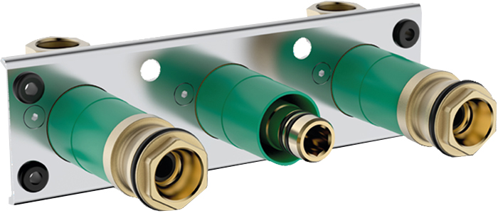 Скрытая часть Hansgrohe ShowerTablet 600 13129180 для 2 потребителей - 0