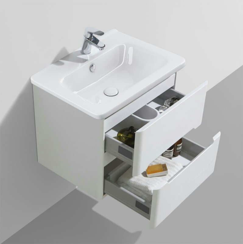 Раковина мебельная BelBagno Urban 80 белый 12080-KL - 3