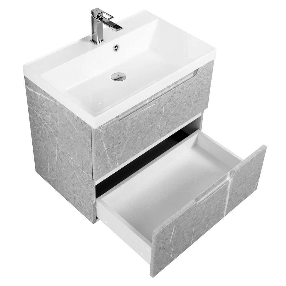 Комплект мебели BelBagno Vittoria 80 серый - 6