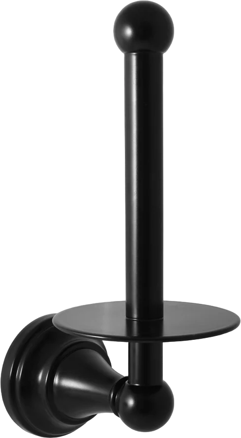 Держатель для запасных рулонов Rav Slezak Morava черный матовый MKA0402CMAT - 0