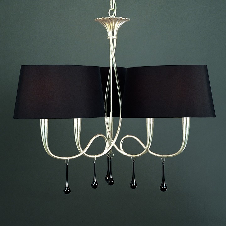 Подвесная люстра Mantra Paola Painted Silver 3530 - 2