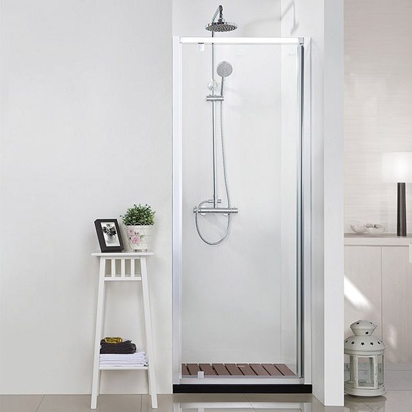 Душевая дверь в нишу Bravat Line BD100.4111A 100x200, распашная - 0