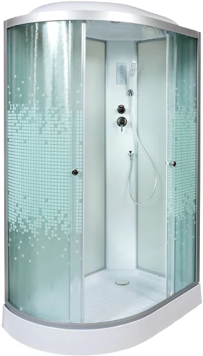 Душевая кабина Deto L 120х80 с электрикой  L902REL - 1