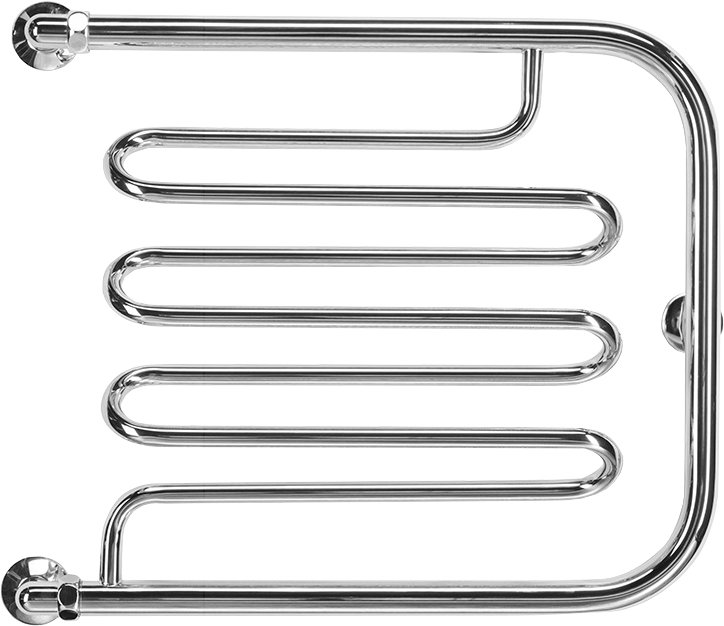 Водяной полотенцесушитель Terminus Фокстрот Лиана 500x600 Хром 4620768880988 - 2