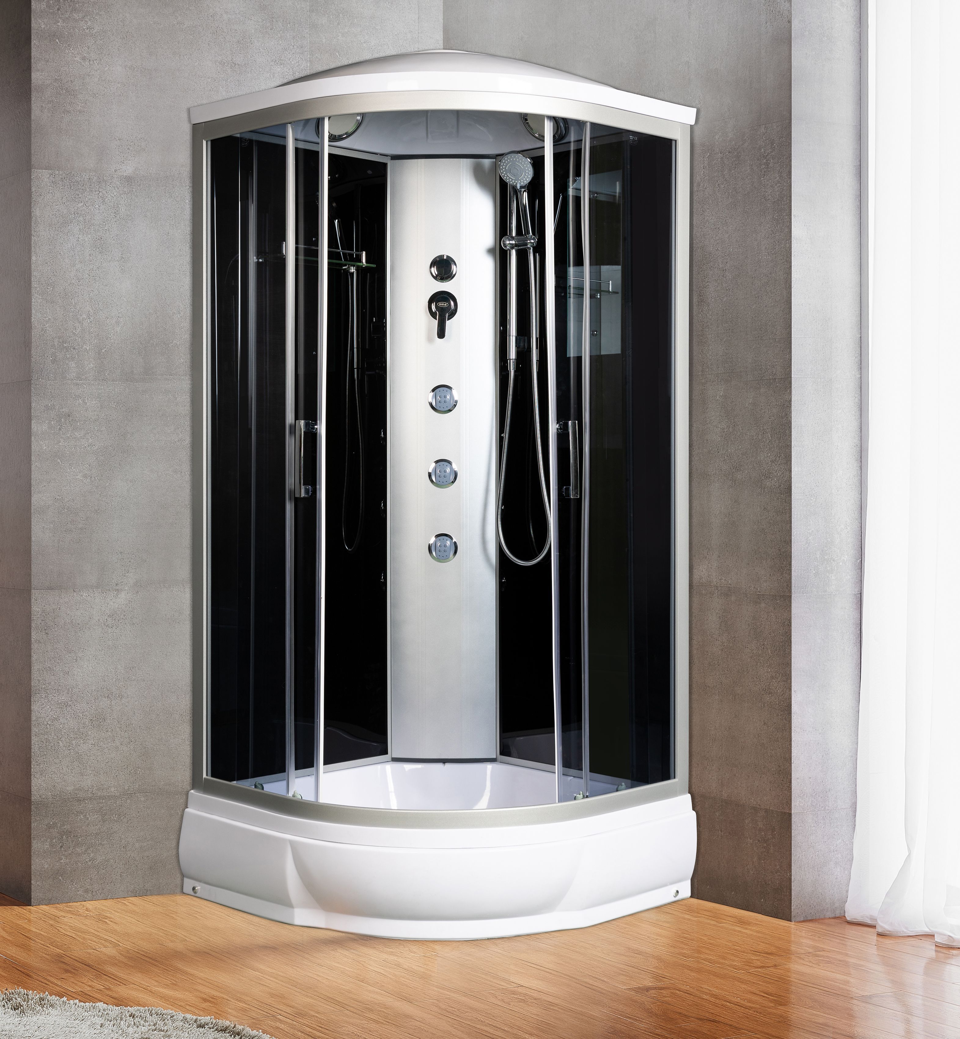 Душевая кабина с поддоном River Desna 90/24 TH  10000002180 - 1