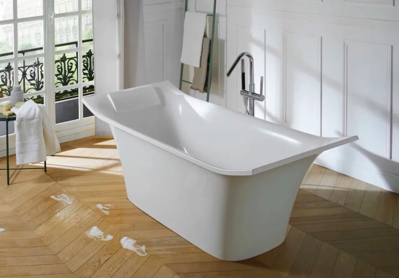 Ванна из искусственного камня 180 x 80 см Jacob Delafon Grands Boulevards E6D156-0 - 3