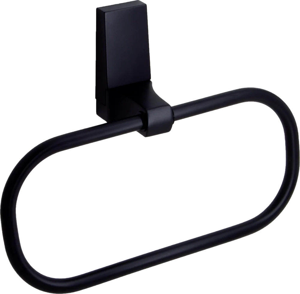 Полотенцедержатель Wasserkraft Abens черный матовый K-3260 - 0