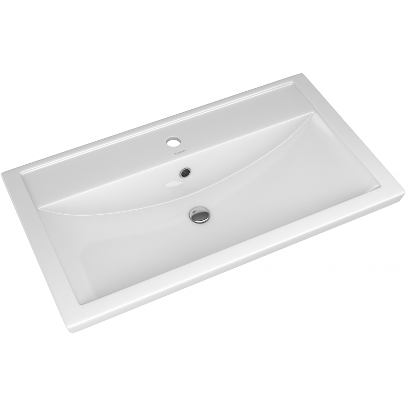 Раковина ASB-Woodline Фостер 80 белый 22321 - 0