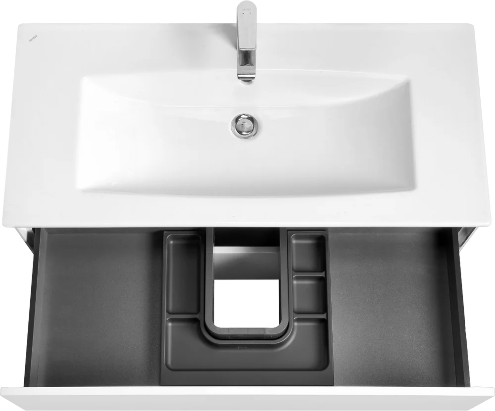 Комплект мебели Aquaton Сохо 100 белый глянцевый - 6