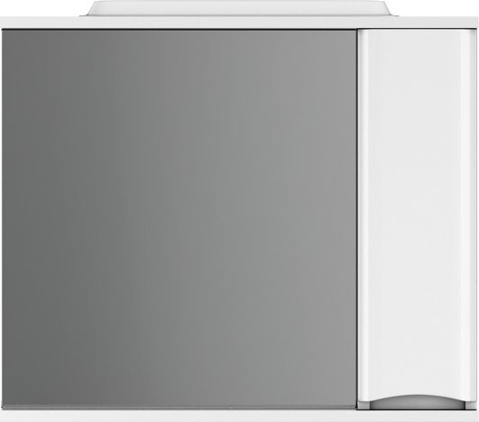 Зеркало-шкаф AM.PM Like 80 R, белый глянец M80MPR0801WG - 7