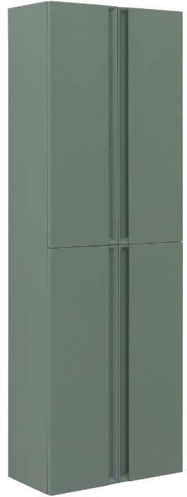 Шкаф пенал Allen Brau Eclipse 60 подвесной серо - зеленый матовый 1.E1006.CGM - 2