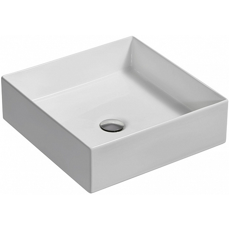 E90011-0 раковина на столешницу DELTA PURE /39х39/(белый) - 0