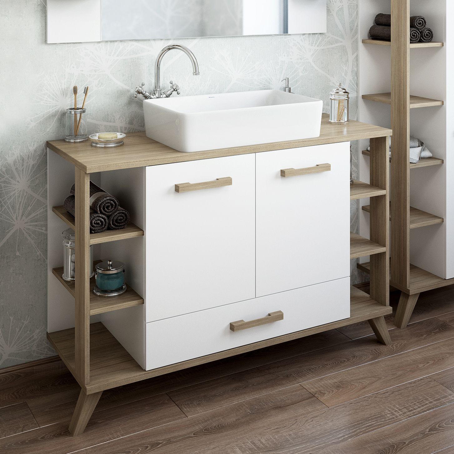 Тумба для комплекта Sanflor Ингрид 120 C0001917 - 0