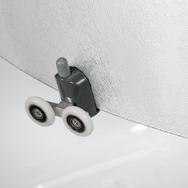 Душевая кабина Deto L 100х100 гидромассажем, без крыши, черный  L810NGMBLACK - 7