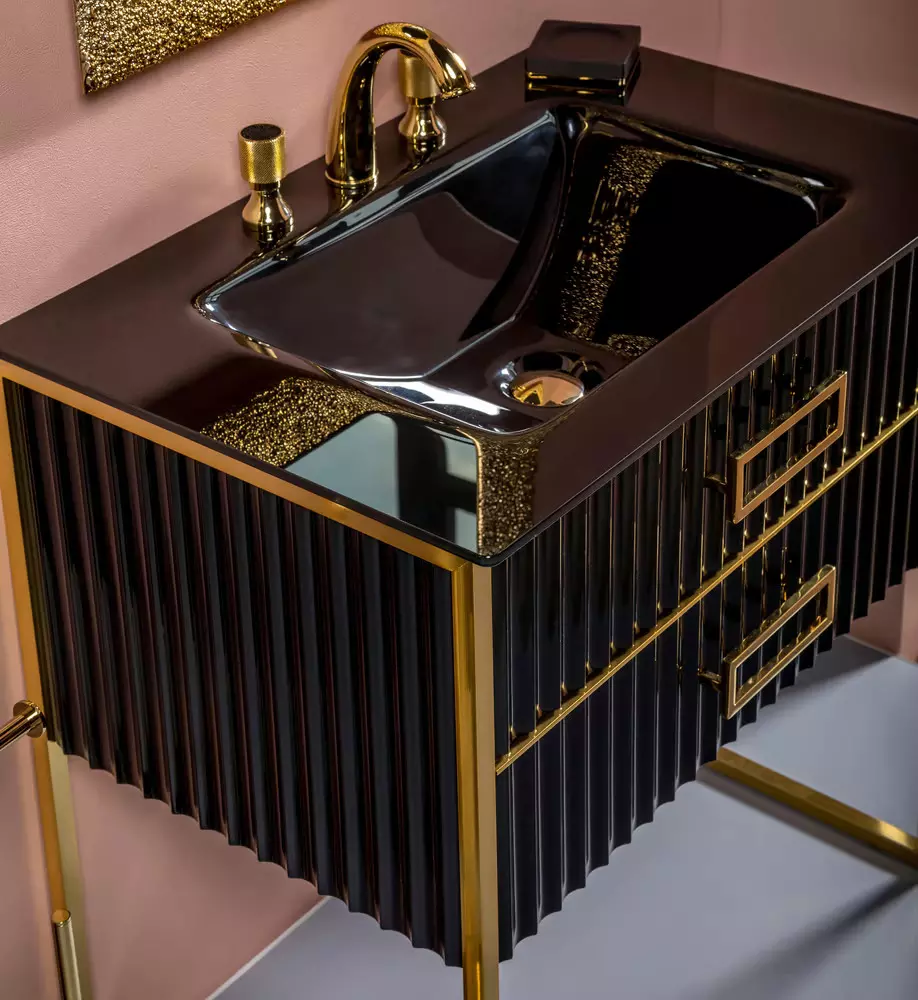 Раковина-столешница Armadi Art Monaco 80 черный 852-080-B - 2