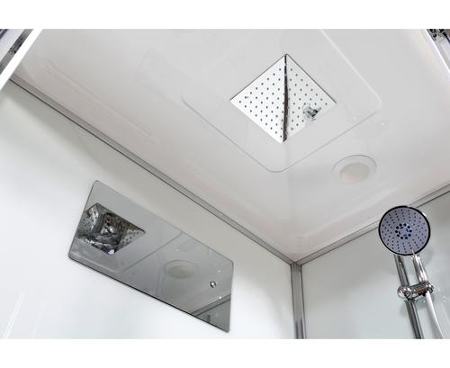 Душевая кабина Deto K 120х90 хром  K402SLED - 3