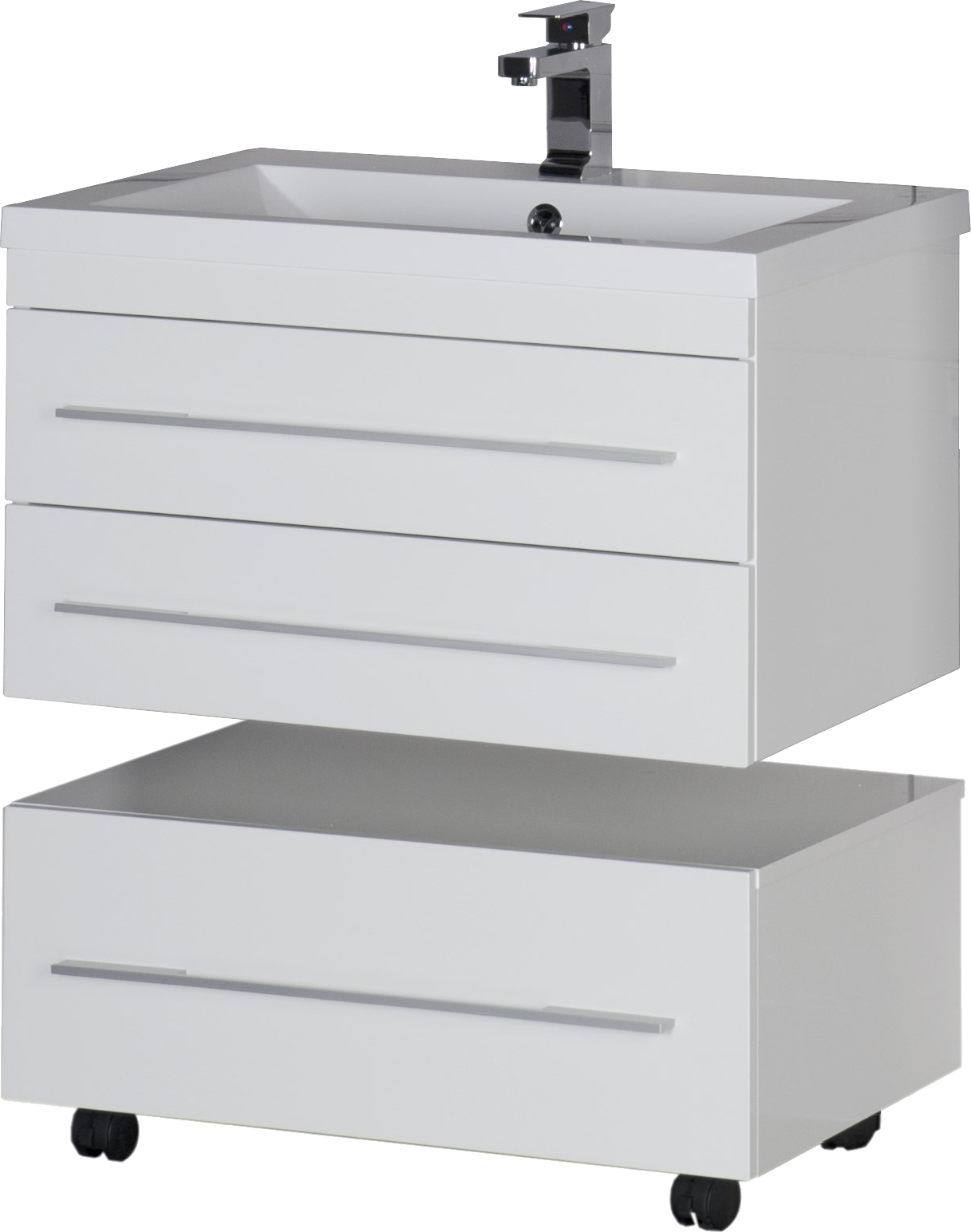 Тумба с раковиной Aquanet Нота 75 белая 171487 - 12