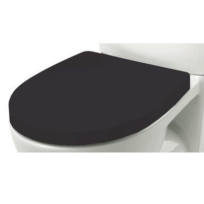 Крышка-сиденье Roca Victoria Nord Black Edition ZRU9302627 с микролифтом, петли хром - 0