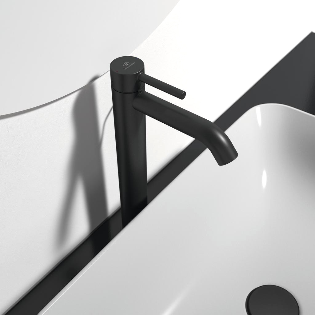 Смеситель для раковины Ideal Standard Ceraline BC194XG черный - 1