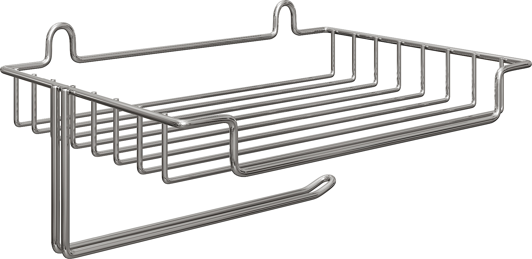 Держатель туалетной бумаги DIWO Смоленск П16544 хром - 0