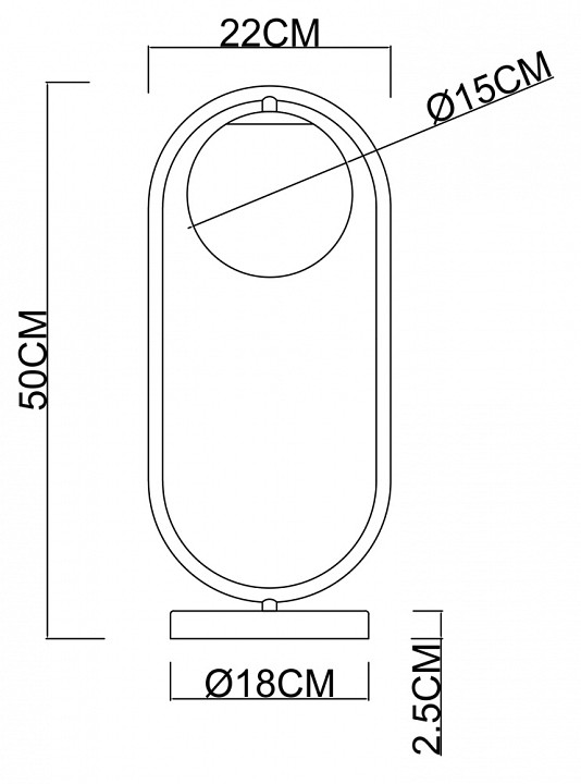 Настольная лампа Arte Lamp Matisse A7745LT-1AB - 2