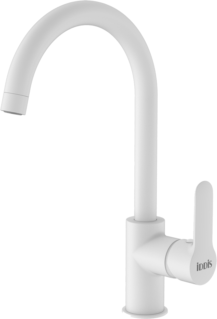 Смеситель Iddis Cuba для кухонной мойки, белый CU6WTJ0i05 - 0