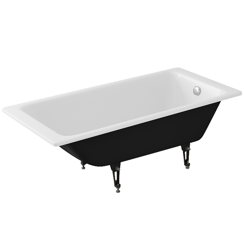 Ванна чугунная Delice Parallel 170х80 белый  DLR220502 - 1