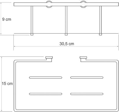 Полка Wasserkraft K-511 - 4