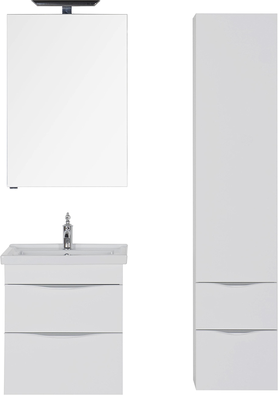 Шкаф-пенал Aquanet Эвора белый 184308 - 2