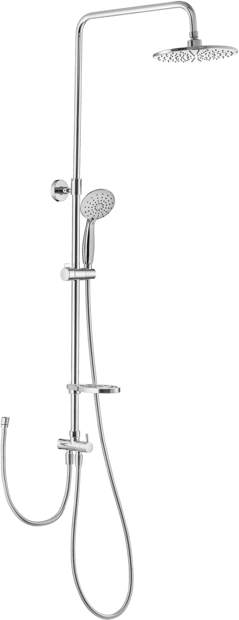 Душевая стойка Swedbe Calypso хром  5073 - 0