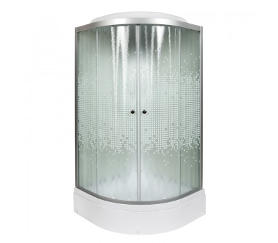 Душевая кабина Deto 80х80 хром  L780 - 1