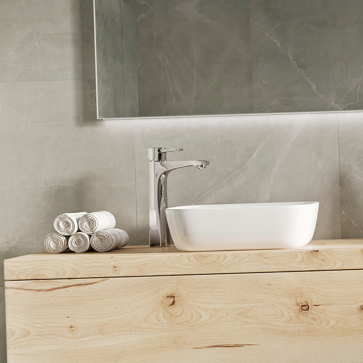 Смеситель для раковины Lemark Evitta LM0509C - 1