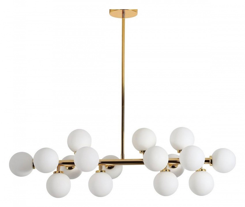 Люстра на штанге LUMINA DECO Marsiada LDP 6033-16 GD - 0