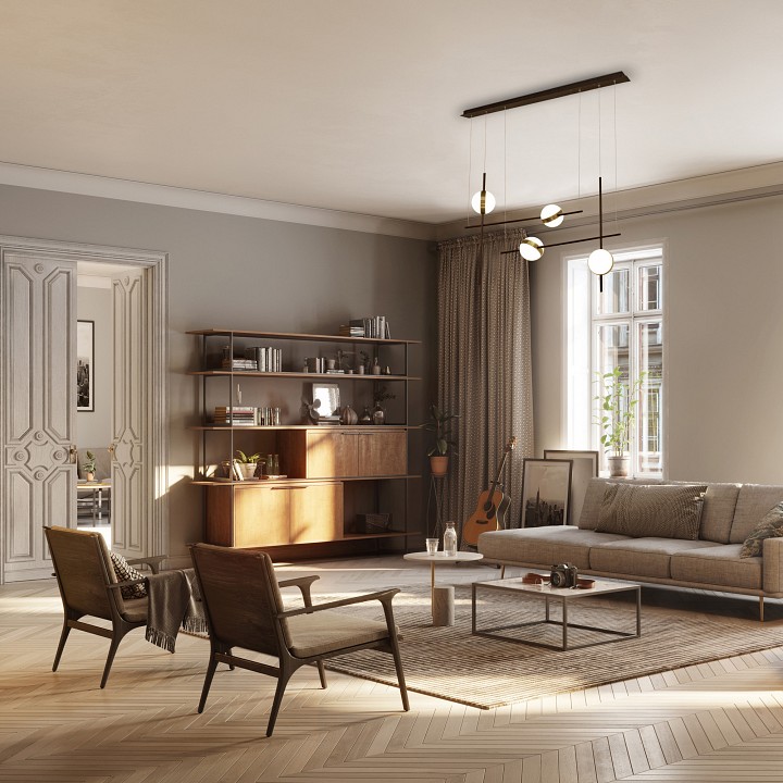 Подвесной светодиодный светильник Mantra Cuba 7160 - 1